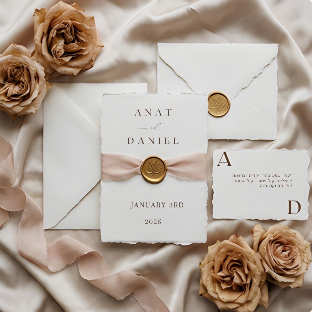 Wedding invitation mockup 03